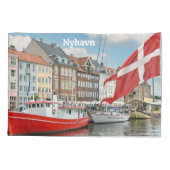 Nyhavn Kopenhagen Denemarken Kussensloop (Achterkant)