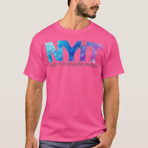 NYITCOM BluePurple-Waterverf T-shirt
