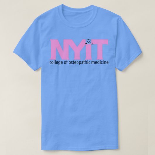 NYITCOM Roze T-shirt (Design voorkant)