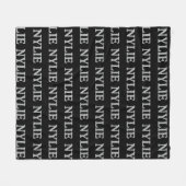 Nylie fleece deken (Voorkant (Horizontaal))