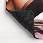 Nylon Stocking Legs onthuld Muismat (Hoek)