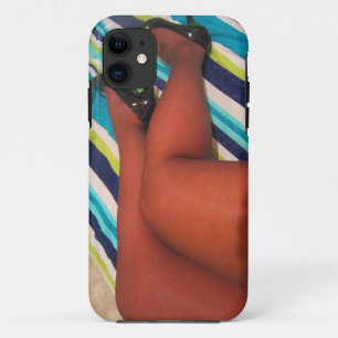 Nylon Thigh Highs in Shiny PPomoetjes iPhone 11 Hoesje