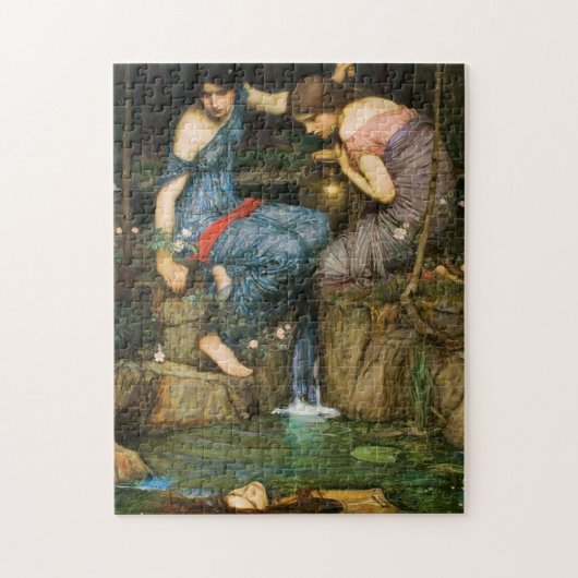 Nymfen die het hoofd van Orpheus Puzzle vinden Legpuzzel (Verticaal)