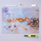 Nymph (1878) van Luis Ricardo Falero Tissuepapier (Craft)