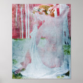 Nymph Crowned with Daisies, Maurice Denis Poster (Voorkant)