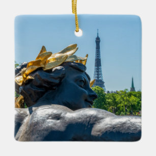 Nymph de la Neva op de Pont Alexandre III - Parijs Keramisch Ornament