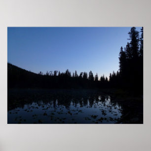 Nymph Lake op Dawn Poster