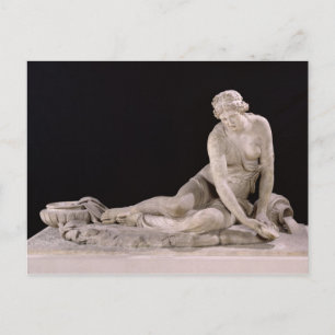 Nymph met een Shell, 1683-85 Briefkaart