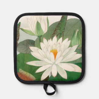 Nymphaea lotus, Japanse houtsnede, 1917 Pannenlap