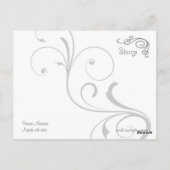 Nymphe avec carte postale (Dos)