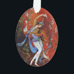 Nymphe de danse miniature perse<br><div class="desc">Perse Miniature Dancing Nymph Peinture Perse Fille Perse Pourvoyant du vin de la jug Dancing Perse, miniature Peinture magnifique d'une jeune fille nymphe portant un costume traditionnel iranien folklorique avec des robes fleuries coulantes, dansant et versant du vin de la jug contre un arrière - plan imaginaire principalement rouge vif....</div>