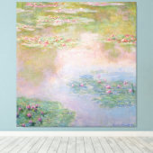 Nymphéas  canvas afdruk (Insitu (Houten vloer))