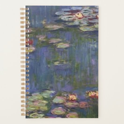 Nymphéas Claude Monet Planner (Voorkant)