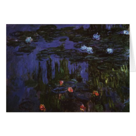 Nymphéas par Claude Monet, Impressionnisme Vintage (Devant horizontal)