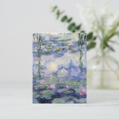 Nympheas van Claude Monet (Water Lilly) Briefkaart (Staand voorkant)