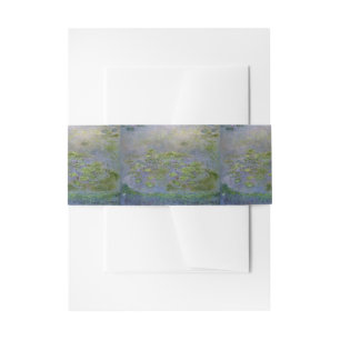 Nympheas (Waterlilies) Claude Monet Uitnodigingen Wikkel
