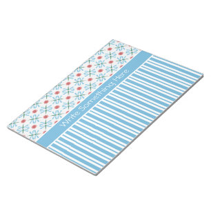 Nymphes D'Eau, libellules, Bloc-notes en bandes, J