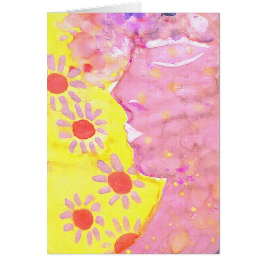 Nymphes Folk Art par AnyaC BLANK Stationnaire (Devant)