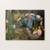 Nymphes trouvant la tête du puzzle d'Orphée (Horizontal)