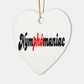 Nymphomaniac Keramisch Ornament (Links)