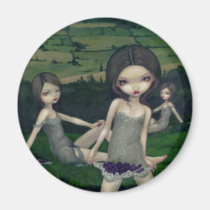 "Nymphs Collect Berries" Magnet Magneet