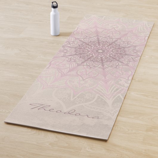 "Nymph's dij" Mandala Yogamat (In situ)