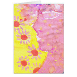 Nymphs Folk Art van AnyaC BLANK Briefpapier