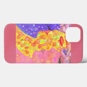 Nymphs Folk Art van AnyaC Case-Mate iPhone Case (Achterkant (horizontaal))