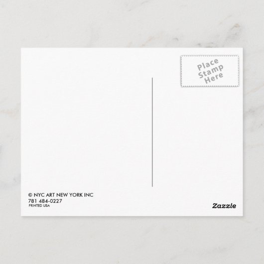 nyny briefkaart (Achterkant)