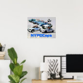 NYPDCops Poster (Thuiskantoor)
