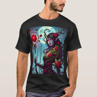 Nyra Bloodthorn - Vampirische tovenares van doorne T-shirt