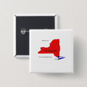 NYS-Button splitsen Vierkante Button 5,1 Cm (Voorkant /achterkant)