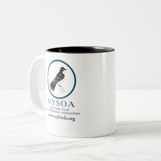 NYSOA Mug à café à deux tons (Devant gauche)