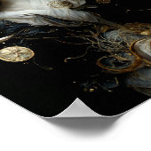 Nyx, godin van Night Surreal Fantasy Art Poster (Hoek)