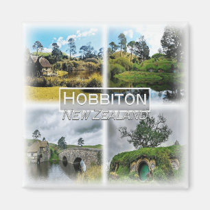 NZ0022 Oceanië, Nieuw-Zeeland, Hobbiton, koelkast Magneet