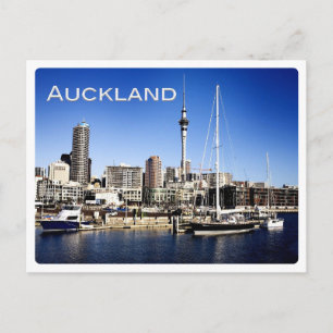 NZ Auckland - Sky Tower - Briefkaart