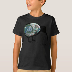NZ KIWI BIRD PAUA SHELL FERN KORU NEW ZEALAND KIND T-SHIRT