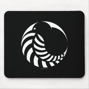 NZ Kiwi / Silver Fern Emblem Muismat