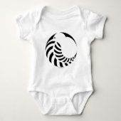 NZ Kiwi/Silver Fern Romper (Voorkant)