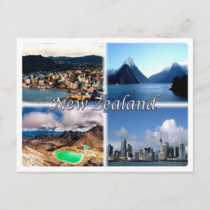 NZ Nieuw-Zeeland - Briefkaart