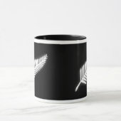 NZ Silver Fern National Emblem Patriotic Gift Mok (Midden)