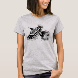 NZ Tui van Joni NZ Art T-shirt