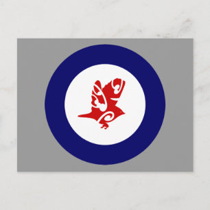 NZ vogel Silvereye TAHUHOU postkaart