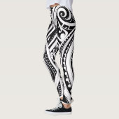 NZKULTURE dresseur leggings unique maori design (Gauche)