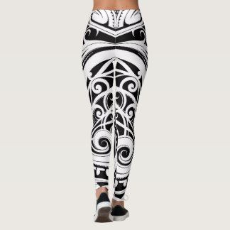 NZKULTURE Trainer leggings Uniek Māori ontwerp