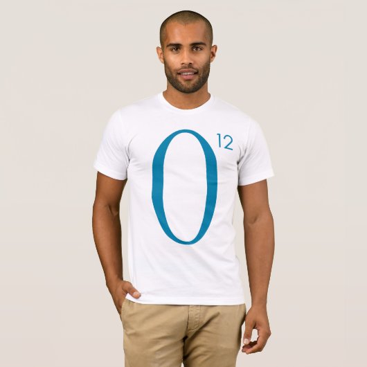 O12 Blue/Front T-shirt (Voorkant volledig)