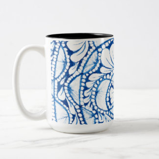 O&A Tweekleurige koffiemok