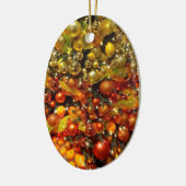 O Arbre À Citrus Ornement De Noël De Floride (Gauche)