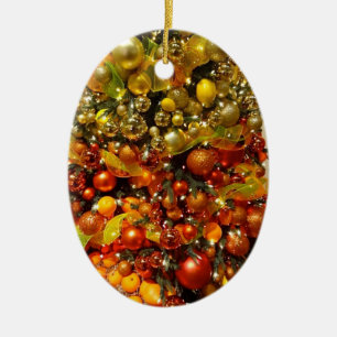 O Arbre À Citrus Ornement De Noël De Floride