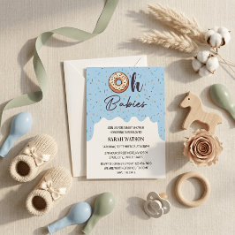 O Babies Sprinkle Donut Tweeling Baby Jongen Borre Kaart